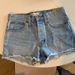 New Madewell Relaxed Denim Shorts